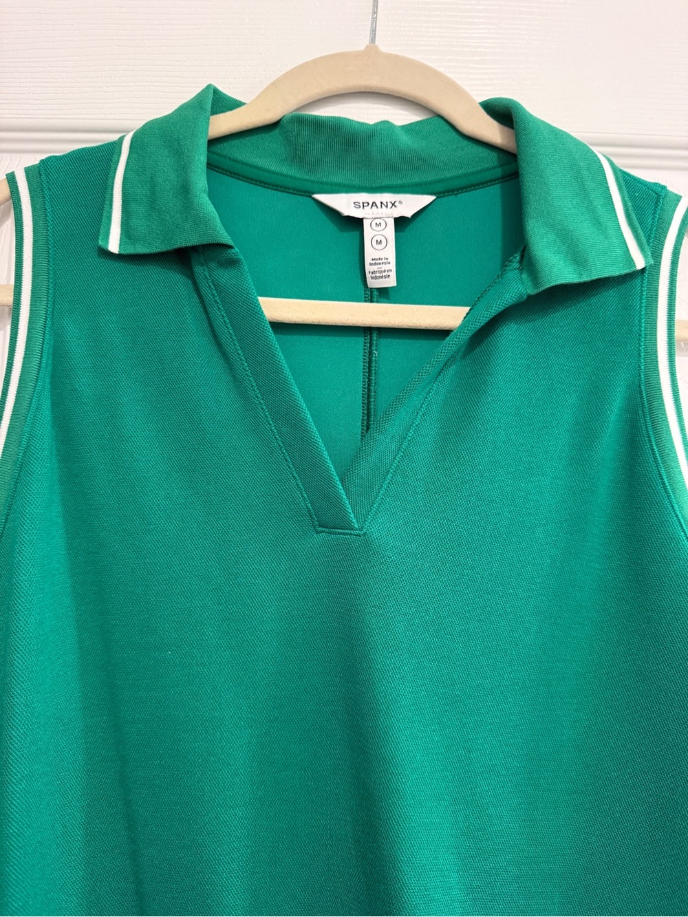 SPANX AirEssentials® Pique
Polo Tank Dress | Field Green